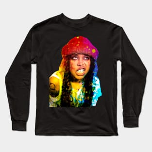 Erykah Badu RNB Watercolor Long Sleeve T-Shirt